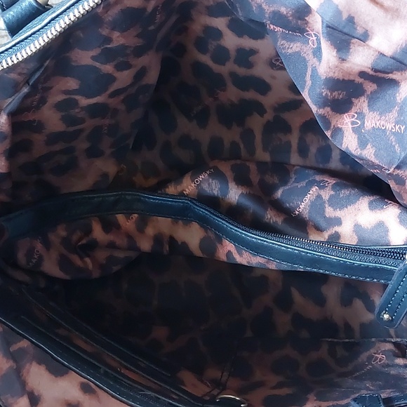 B. Makowsky Leather Bag - Picture 9 of 13